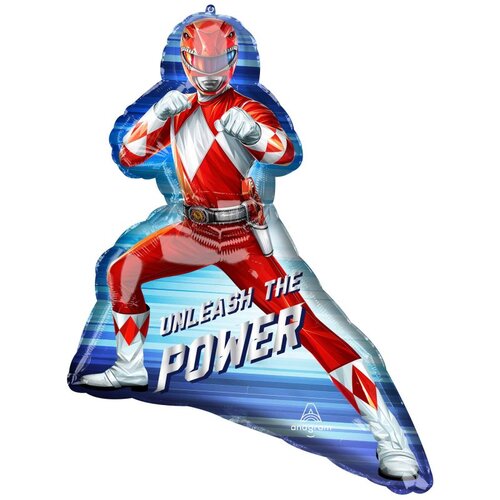 Power Rangers Red Ranger SuperShape Foil Balloon