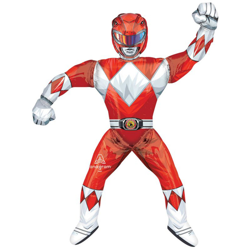 Power Rangers Red Ranger Air Walker Foil Balloon