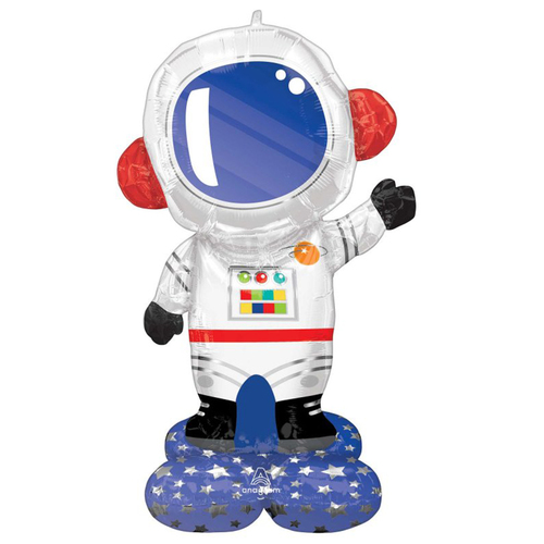 Space Astronaut Air Fill AirLoonz Foil Balloon