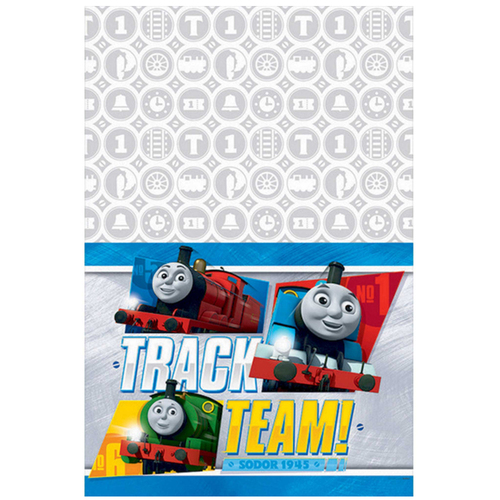 Thomas The Tank Engine All Aboard Plastic Tablecover 
