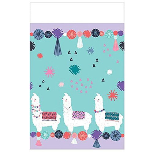 Llama Fun Tablecover Rectangle Paper x1