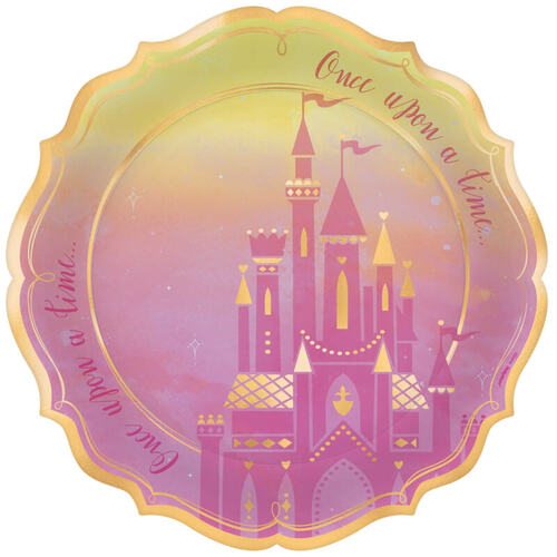 Disney Princess Castle Dinner Plate
