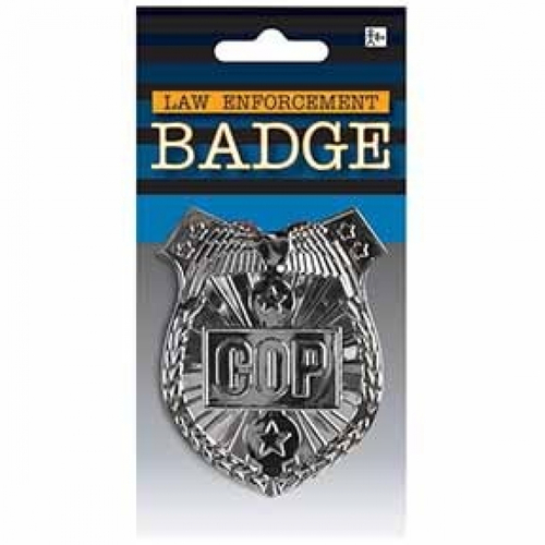 Careers Police Silver Badge x1