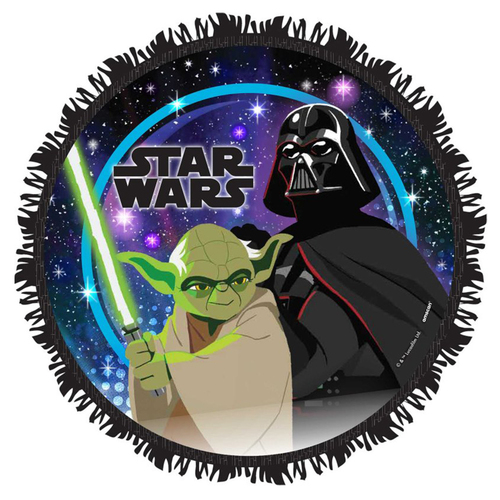 Star Wars Galaxy Party Supplies Expandable Empty Pinata 