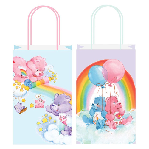 Care Bears Paper Kraft Bags 8 Pack