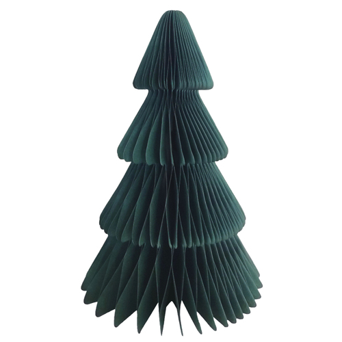 Christmas Honeycomb Green Tree Decoration 