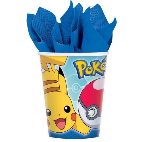 Pokemon Pikachu Paper Cups 266ml