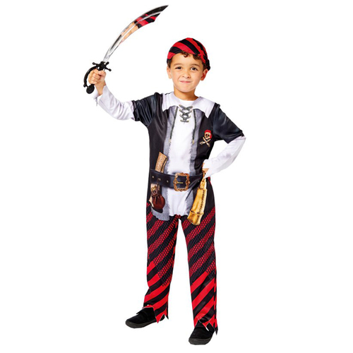 Pirate Boy Costume 3-4 Years