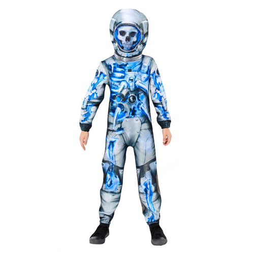 Halloween Astronaut Skeleton 6-8 Years Costume 