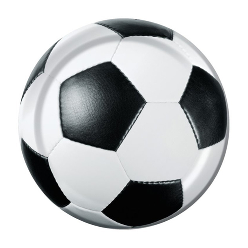 Soccer Fanatic Lunch Paper Plates 8 Pack