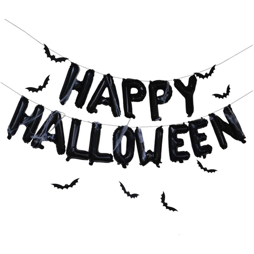 Halloween Fright Night Balloon Bunting