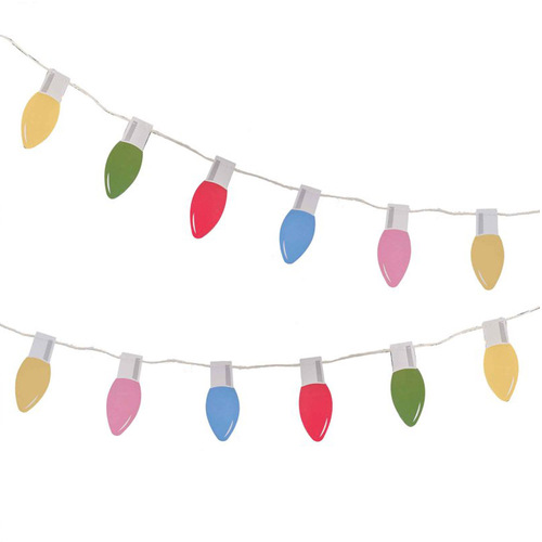 Merry Little Christmas Bunting Garland Banner