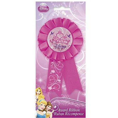 Disney Princess Pink Award Ribbon Badge