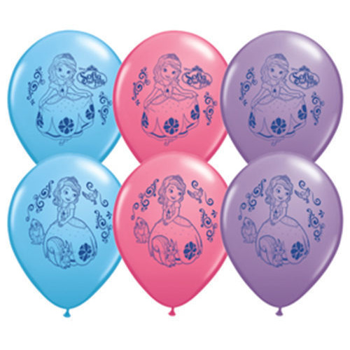 Sofia the First Balloons [ Colour: Pink ]