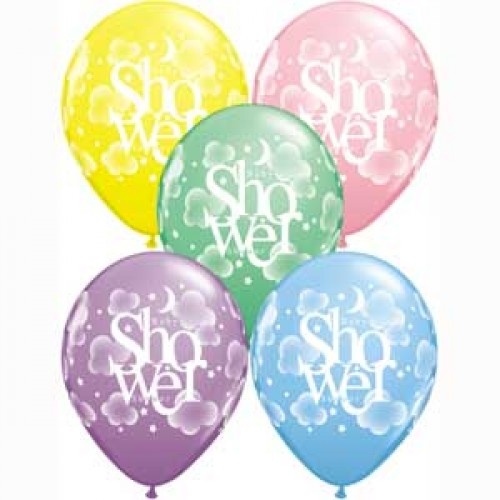 Baby Shower Heavenly Balloons [ Colour: Pink ]