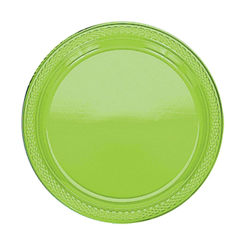 Kiwi Green Party Supplies Kiwi Green Lunch Plates 20 Pack