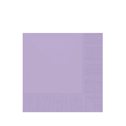 Lavender Purple Party Supplies Lunch Napkins x 20 Pack