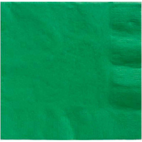 Festive Green Party Supplies Festive Green Lunch Napkins 20 Pack