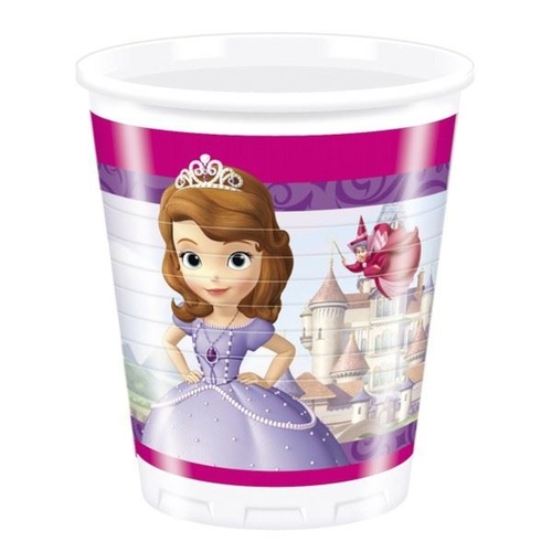 Sofia the First Cups 8 Pack
