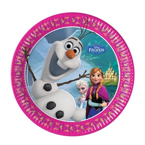 Disney Frozen Dessert Cake Plates 8 pack