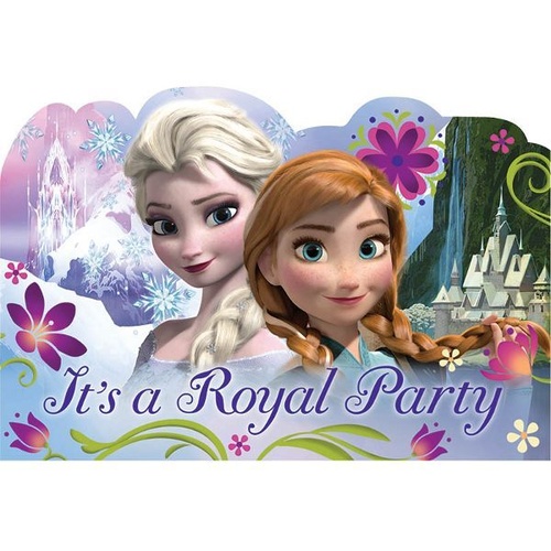 Disney Frozen Postcard Invitations With Seals 8 pack