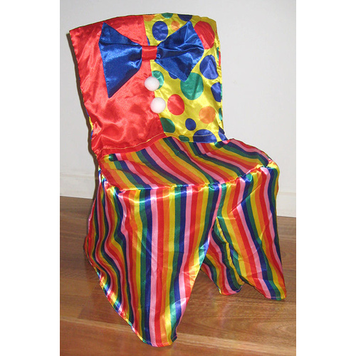 Boys Circus Clown Chair Cover 1 Each
