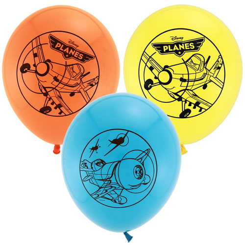 Disney Planes Round 1 Balloons [ Colour: Yellow ]