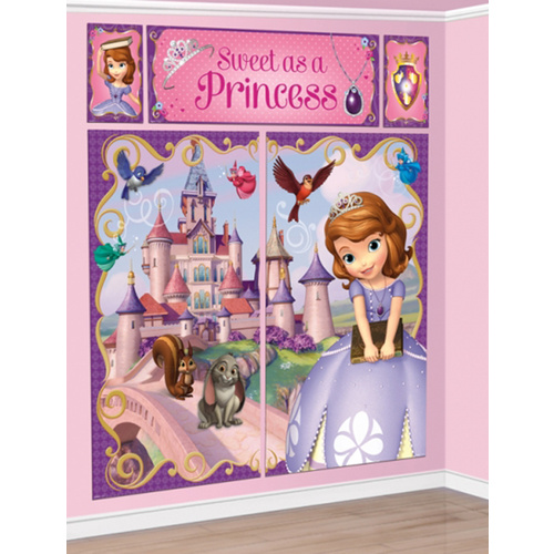 Sofia the First Wall Decorating Kit