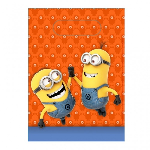 Minions Despicable Me Loot bags 6 Pack