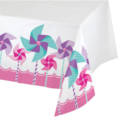 Turning One Girl Table Cover