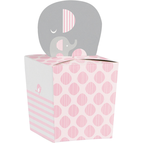 Elephant Girl Little Peanut Favour Boxes 8 Pack