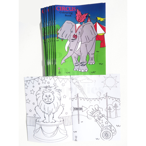 Circus Colouring Books 8 Pack