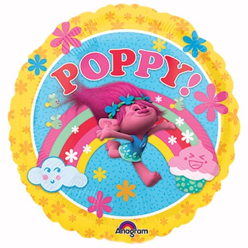 Trolls Party Supplies Round Foil Balloon