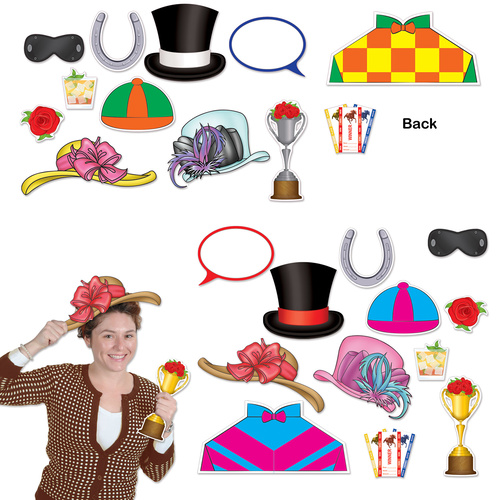 Melbourne Cup Horse Racing Party Supplies Photo Booth Props