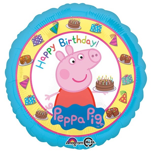 Peppa Pig Party Supplies Happy Birthday Balloon