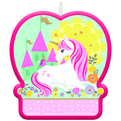 Unicorn Party Supplies Magical Unicorn Shaped Candle