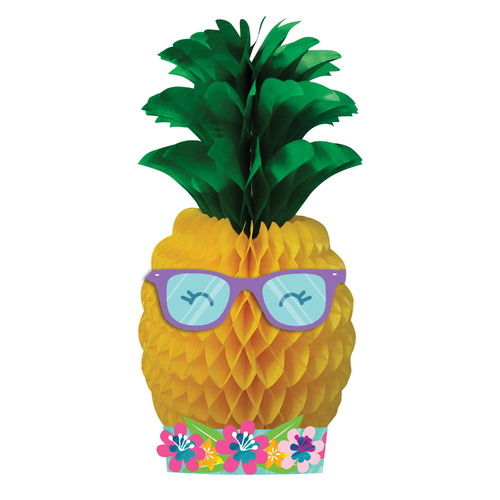 Pineapple N Friends Party Supplies - Pineapple Honeycomb Table Centrepiece