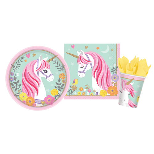 Unicorn Party Supplies Magical Unicorn 8 Guest Person Pack