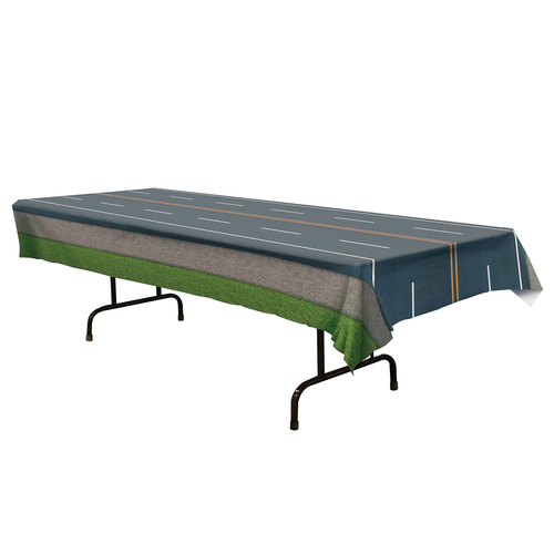 Construction Party Supplies -  Road Tablecover 
