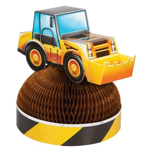 Big Dig Construction Centrepiece with Honeycomb Base