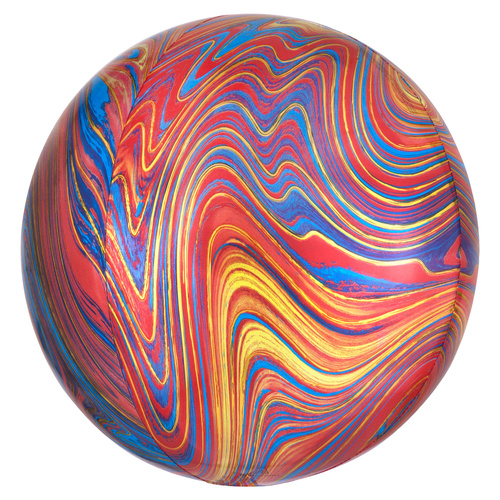 Colourful Marblez Orbz XL Balloon