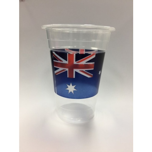 Australia Day 473ml Plastic Cups 8 Pack