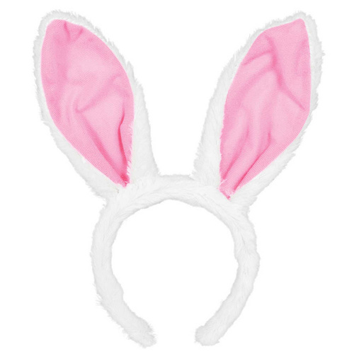 Easter Bunny Fabric Pink & White Ears