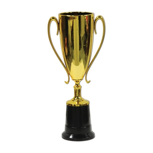 Melbourne Cup Trophy Cup Award Gold & Black Base
