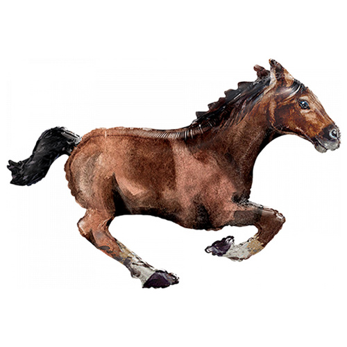 Melbourne Cup SuperShape Galloping Horse Foil Balloon