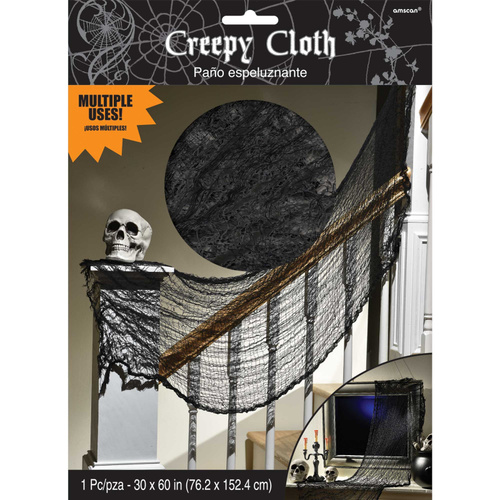 Halloween Creepy Cloth Black Decoration