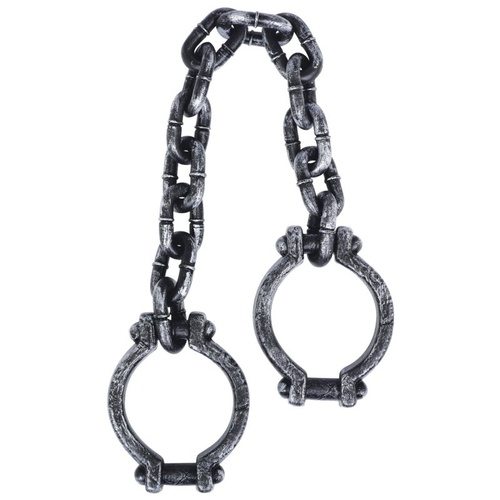 Halloween Shackles on Chain Costume Accessory 