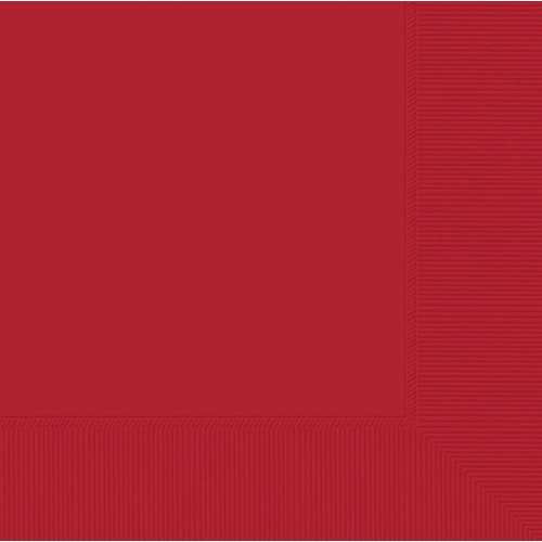 Red Apple Beverage Napkins 20 Pack 
