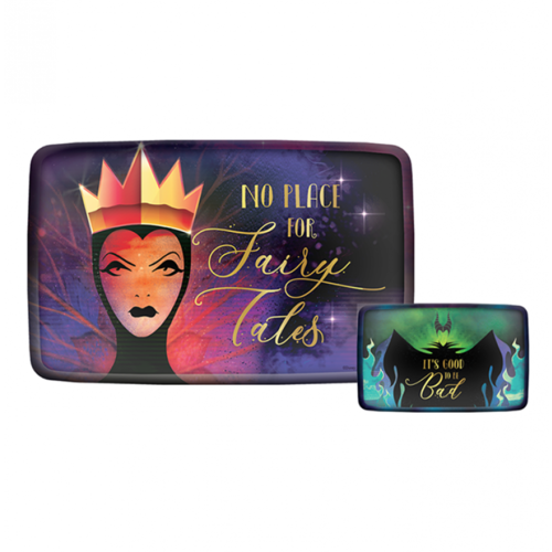 Disney Villains Rectangular Paper & Foil Dinner Plates 8 Pack