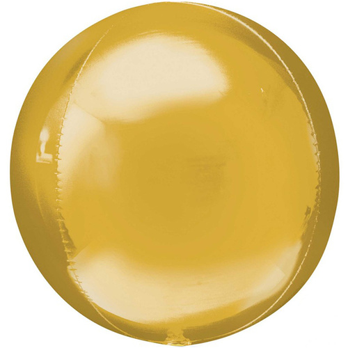 Gold Orbz Jumbo XL Foil Balloon